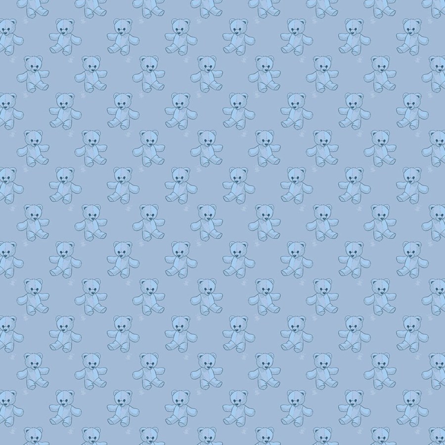 Modrá obrazová vliesová tapeta medvídci Z80094 Philipp Plein, Zambaiti Parati - Vliesové tapety