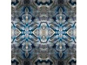 Tapety Yara Tapety dle materiálu Vliesové tapety - Šedo-modrá abstraktní obrazová vliesová tapeta Z80076 Philipp Plein, Zambaiti Parati Šedo-modrá abstraktní obrazová vliesová tapeta Z80076 Philipp Plein, Zambaiti Parati