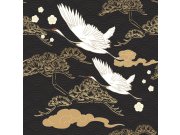 Luxusní vliesová obrazová tapeta s volavkami, Z34988, Elie Saab 