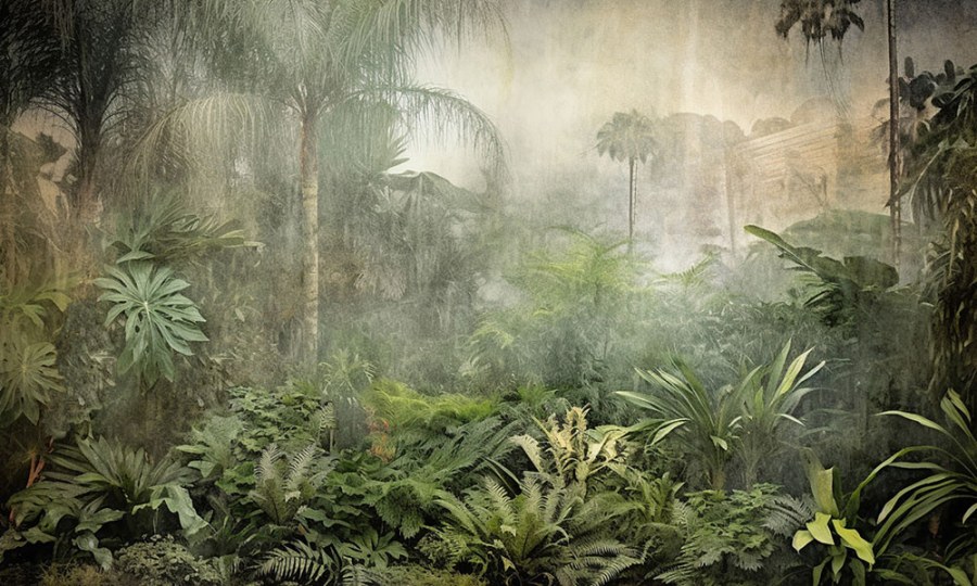 Luxusní vliesová obrazová tapeta na zeď, Tropický les, Z34986, Elie Saab - Vliesové tapety