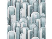 Luxusní geometrická vliesová obrazová tapeta na zeď, arkády, Z18975, Trussardi 7, Zambaiti Parati