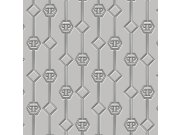 Šedá obrazová vliesová tapeta Z8099 Philipp Plein, Zambaiti Parati