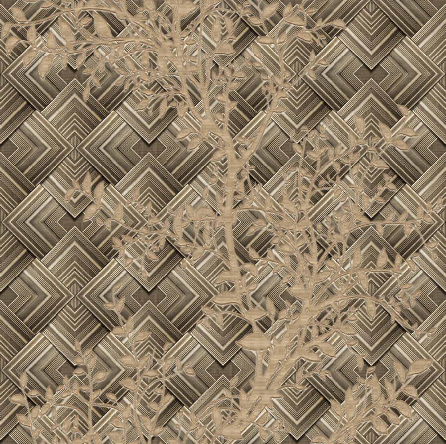 Luxusní vliesová obrazová tapeta Z64864, 3,18 x 3,15m, Elie Saab, Zambaiti Parati - Vliesové tapety