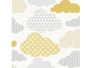 Dětská vliesová tapeta na zeď, Mráčky, 108267, Kids@Home 6, Graham & Brown