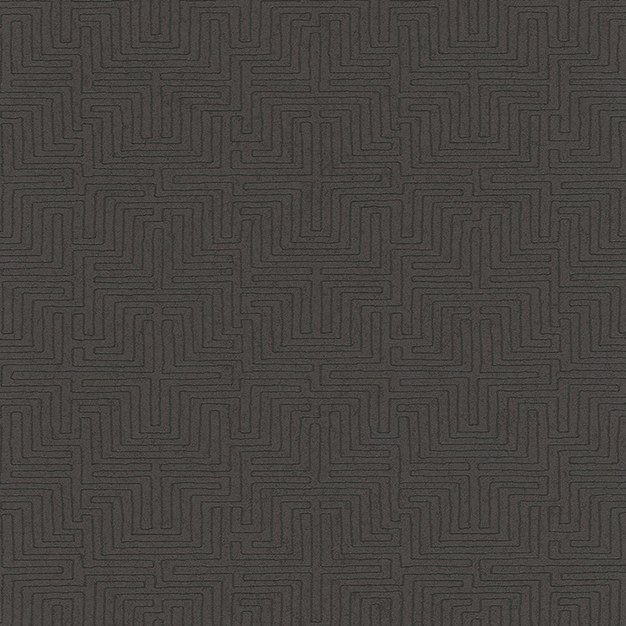 Geometrická vliesová tapeta na zeď , hnědo-černá, 376063, Siroc, Eijffinger - Eijffinger
