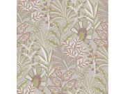 Vliesová tapeta na zeď, béžovo-růžová, listy, 142323, Jaipur, Graham Brown Premium Tapety Yara - Graham & Brown Premium