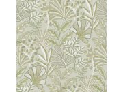 Vliesová tapeta na zeď, zelená, listy, 142321, Jaipur, Graham Brown Premium Tapety Yara - Graham & Brown Premium
