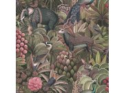 Vliesová tapeta na zeď, růžová, džungle, zvířata, 142314, Jaipur, Graham Brown Premium