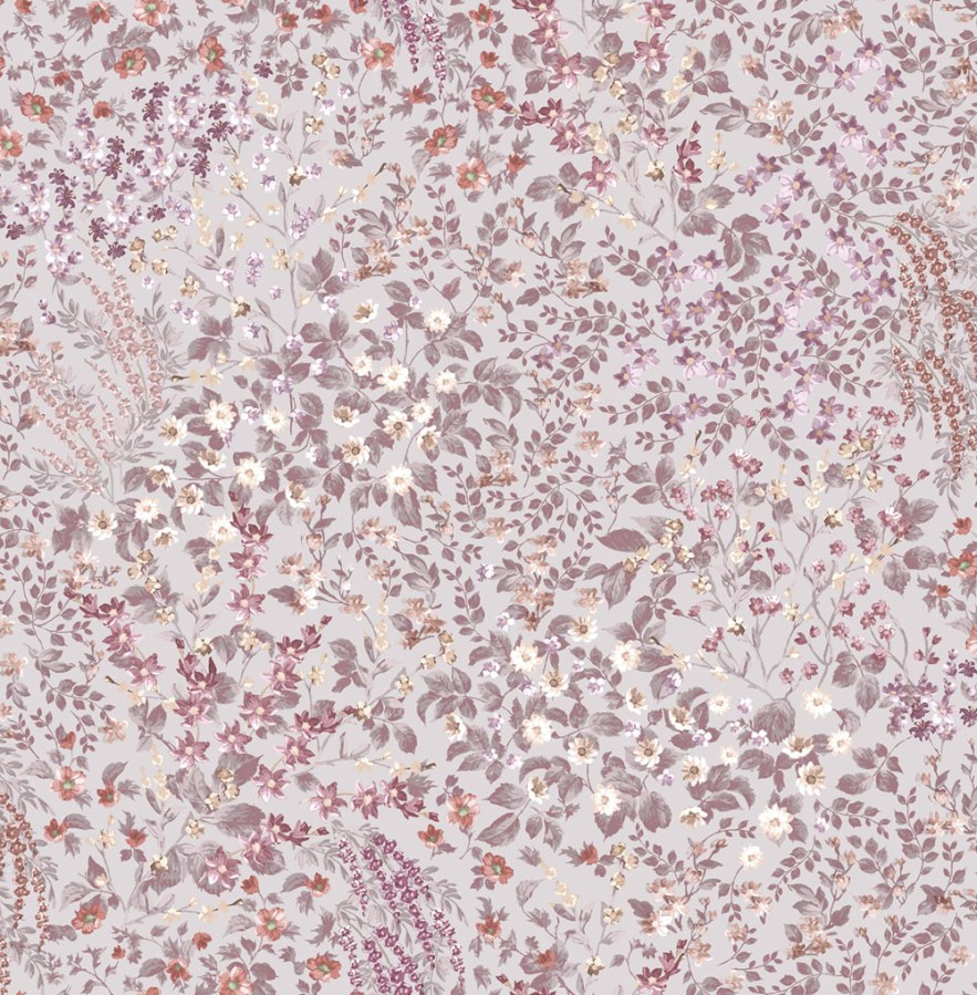 Vliesová tapeta na zeď, růžová, květiny, 142357, Allurium, Graham Brown Premium - Graham & Brown Premium