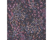 Vliesová tapeta na zeď, modrá, květiny, 142354, Allurium, Graham Brown Premium Tapety Yara - Graham & Brown Premium