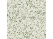 Vliesová tapeta na zeď, zelená, větvičky, listy, 142348, Allurium, Graham Brown Premium Tapety Yara - Graham & Brown Premium