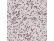 Vliesová tapeta na zeď, růžová, větvičky, listy, 142346, Allurium, Graham Brown Premium Tapety Yara - Graham & Brown Premium