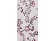 Vliesová tapeta na zeď, růžová, větvičky, květiny, 142341, Allurium, Graham Brown Premium Tapety Yara - Graham & Brown Premium