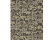 Vliesová tapeta na zeď, hnědá, stromy, 142065, Allurium, Graham Brown Premium Tapety Yara - Graham & Brown Premium