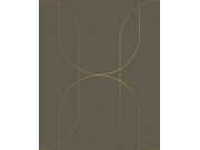 Grafická vliesová tapeta na zeď, hnědá, 142064, Allurium, Graham Brown Premium Tapety Yara - Graham & Brown Premium