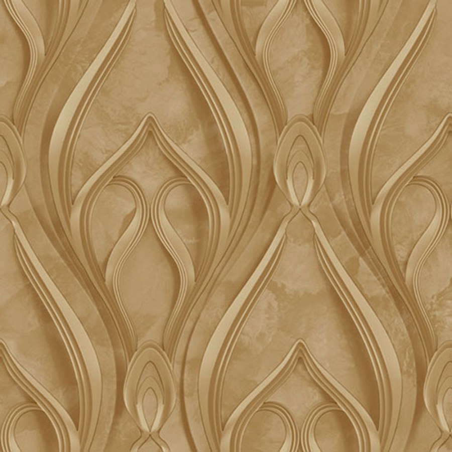 Luxusní vliesová tapeta na zeď, zlatá, ornamenty, Z16733, Murella 100, Zambaiti Parati - Zambaiti Parati