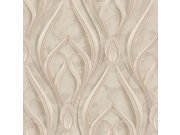 Luxusní vliesová tapeta na zeď, šedo-béžová, ornamenty, Z16732, Murella 100, Zambaiti Parati