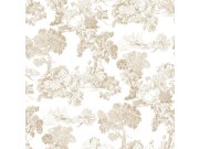 Vliesová tapeta na zeď, béžová, romantická, 8340, Blooming Garden 2, Parato by Cristiana Masi Tapety Yara - Parato by Cristiana Masi