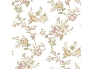 Vliesová tapeta na zeď, béžová, květiny, 8325, Blooming Garden 2, Parato by Cristiana Masi