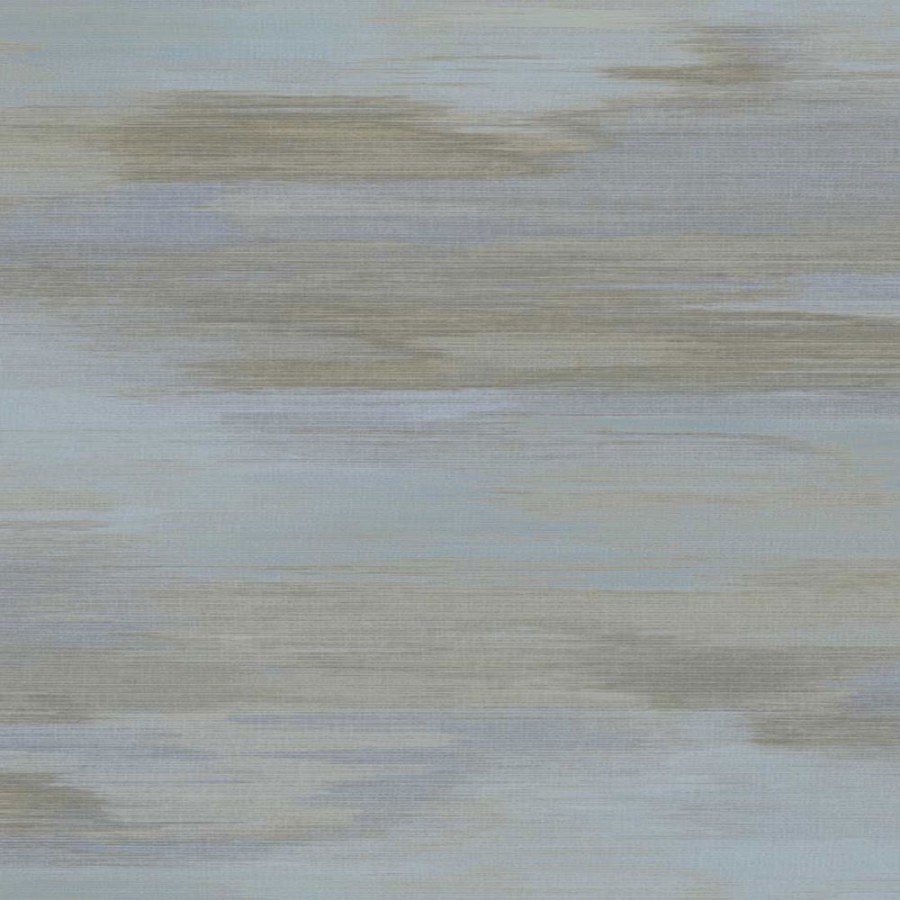 Vliesová tapeta na zeď, akvarelový vzor, modro-hnědá, 2084, Rio, Parato by Cristiana Masi - Parato by Cristiana Masi