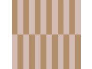 Geometrická vliesová tapeta na zeď, hnědo-fialová, pruhy, 2056, Rio, Parato by Cristiana Masi