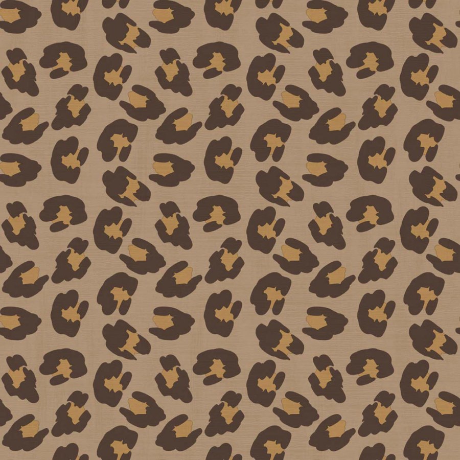 Vliesová tapeta na zeď, hnědá, vzor kůže leoparda, 2049, Rio, Parato by Cristiana Masi - Parato by Cristiana Masi