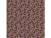 Vliesová tapeta na zeď, fialová, vzor kůže leoparda, 2048, Rio, Parato by Cristiana Masi