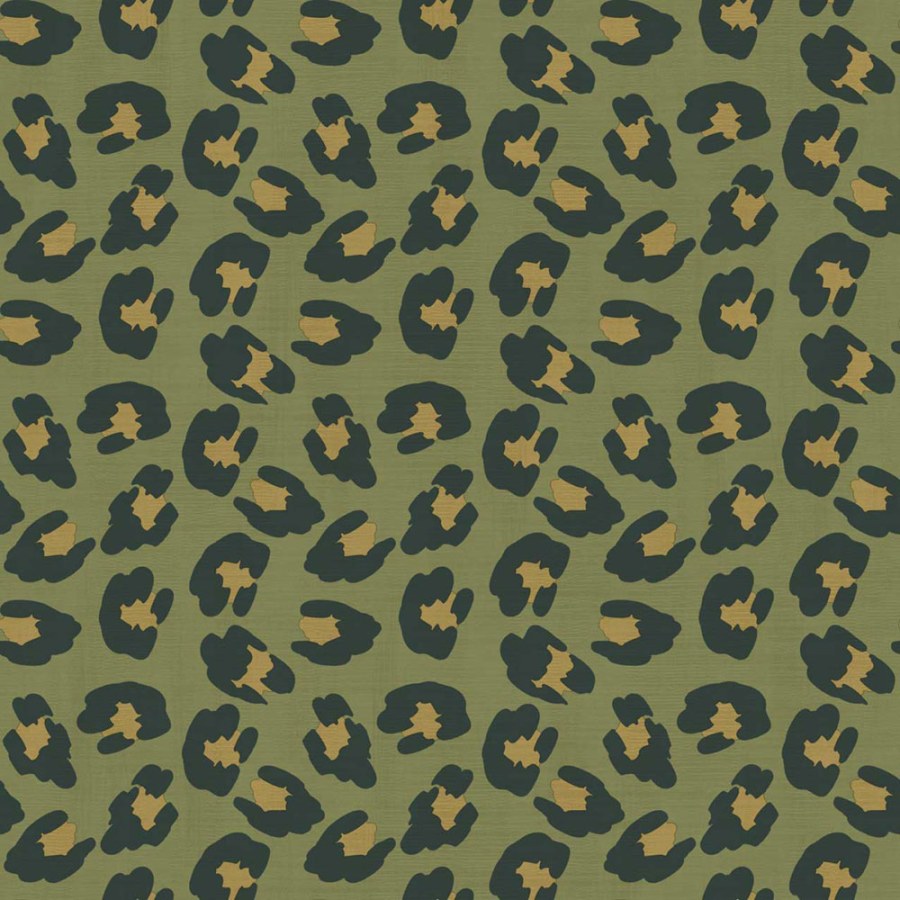Vliesová tapeta na zeď, vzor kůže leoparda, zelená, 2047, Rio, Parato by Cristiana Masi Vliesová tapeta na zeď, vzor kůže leoparda, zelená, 2047, Rio, Parato by Cristiana Masi