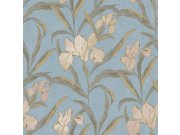 Tapety Yara Parato by Cristiana Masi - Vliesová tapeta na zeď, modrá, květiny, 2024, Rio, Parato by Cristiana Masi Vliesová tapeta na zeď, modrá, květiny, 2024, Rio, Parato by Cristiana Masi