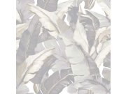 Vliesová tapeta na zeď, šedá, šedo-béžová, listy, 2005, Rio, Parato by Cristiana Masi Tapety Yara - Parato by Cristiana Masi