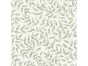 Vliesová tapeta na zeď, zelená, listy, A79202, Inia, Grandeco Tapety Yara - Grandeco