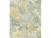 Vliesová tapeta na zeď, šedo-zelená, stromy, A78603, Inia, Grandeco Tapety Yara - Grandeco