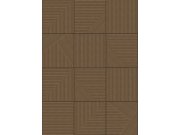 Vliesová obrazová tapeta na zeď, hnědá, grafický vzor, 357315, 3D Reflections, Origin