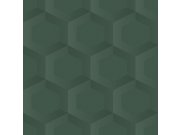 Tapety Yara Origin - Vliesová tapeta na zeď, zelená, hexagony, 348021, 3D Reflections, Origin Vliesová tapeta na zeď, zelená, hexagony, 348021, 3D Reflections, Origin
