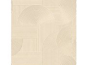 Tapety Yara Origin - Vliesová tapeta na zeď, béžová, 3D grafický vzor, 348015, 3D Reflections, Origin Vliesová tapeta na zeď, béžová, 3D grafický vzor, 348015, 3D Reflections, Origin