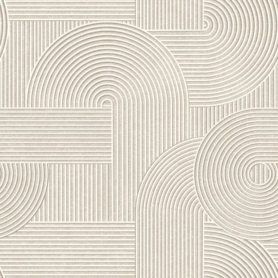 Tapety Yara - Origin - Vliesová tapeta na zeď, šedá, 3D grafický vzor, 348014, 3D Reflections, Origin Vliesová tapeta na zeď, šedá, 3D grafický vzor, 348014, 3D Reflections, Origin - Origin