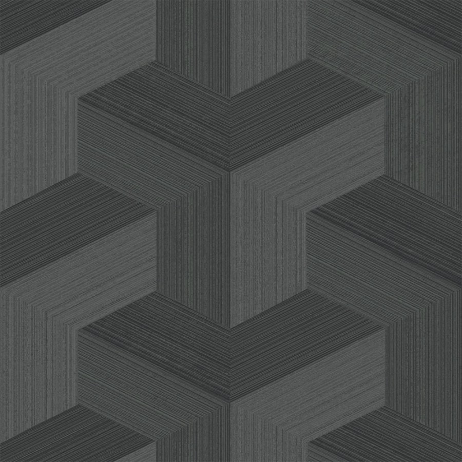 Tapety Yara - Origin - Vliesová tapeta na zeď, černá, grafický vzor, 347952, 3D Reflections, Origin Vliesová tapeta na zeď, černá, grafický vzor, 347952, 3D Reflections, Origin - Origin