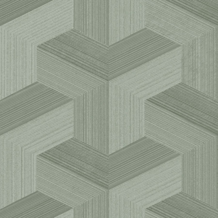 Tapety Yara - Origin - Vliesová tapeta na zeď, zelená, grafický vzor, 347951, 3D Reflections, Origin Vliesová tapeta na zeď, zelená, grafický vzor, 347951, 3D Reflections, Origin - Origin