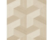 Vliesová tapeta na zeď, béžová, grafický vzor, 347949, 3D Reflections, Origin Tapety Yara - Origin