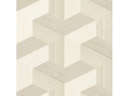 Vliesová tapeta na zeď, béžová, grafický vzor, 347948, 3D Reflections, Origin Tapety Yara - Origin