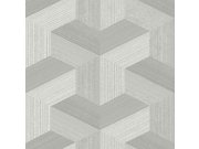 Tapety Yara Origin - Vliesová tapeta na zeď, šedá, grafický vzor, 347947, 3D Reflections, Origin Vliesová tapeta na zeď, šedá, grafický vzor, 347947, 3D Reflections, Origin