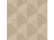 Tapety Yara Origin - Vliesová tapeta na zeď, hnědo-béžová, grafický vzor, 347936, 3D Reflections, Origin Vliesová tapeta na zeď, hnědo-béžová, grafický vzor, 347936, 3D Reflections, Origin