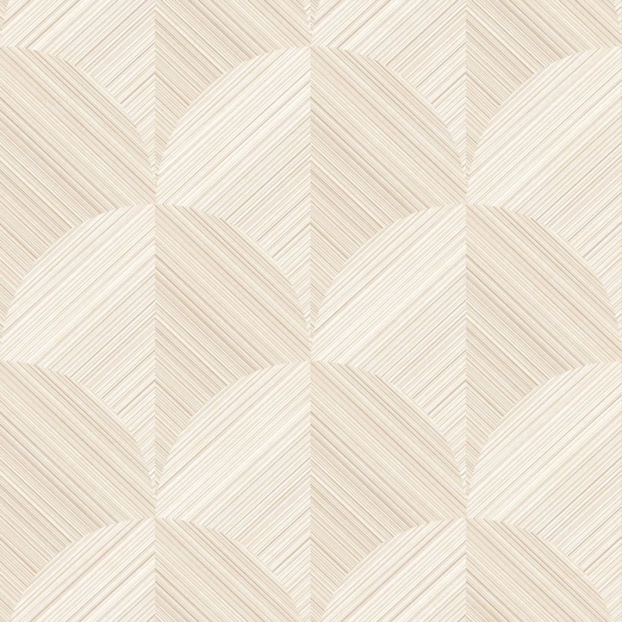 Vliesová tapeta na zeď, béžová, grafický vzor, 347935, 3D Reflections, Origin - Origin