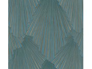 Vliesová tapeta na zeď, zeleno-zlatá, grafický vzor, 35850, Papis Loveday Fashion Icon, Marburg