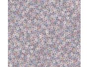 Vliesová tapeta na zeď, modro-fialovo-růžová, květiny, 35844, Papis Loveday Fashion Icon, Marburg