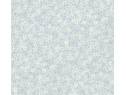 Tapety Yara Marburg - Vliesová tapeta na zeď, modro-zelená, květiny, 35841, Papis Loveday Fashion Icon, Marburg Vliesová tapeta na zeď, modro-zelená, květiny, 35841, Papis Loveday Fashion Icon, Marburg