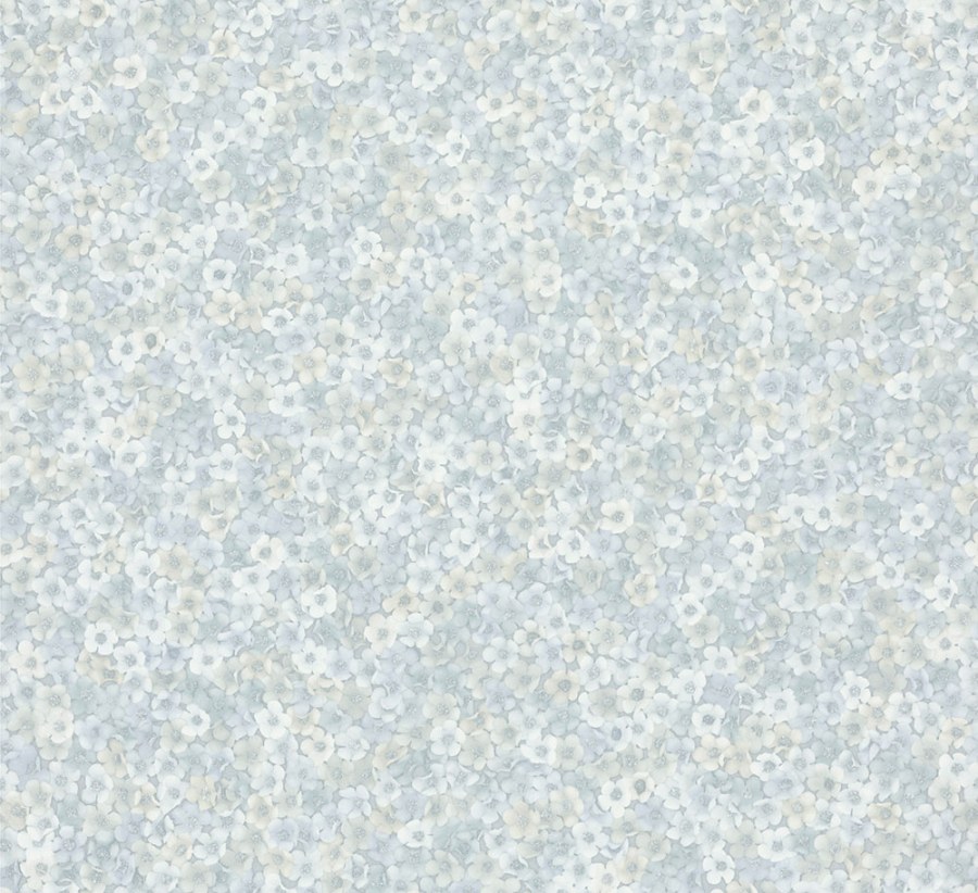 Vliesová tapeta na zeď, modro-zelená, květiny, 35841, Papis Loveday Fashion Icon, Marburg - Marburg