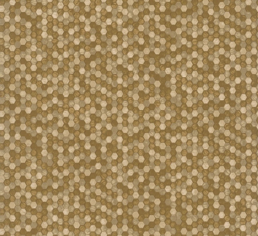 Tapety Yara - Marburg - Vliesová tapeta na zeď, zlatá, hexagony, 35815, Papis Loveday Fashion Icon, Marburg Vliesová tapeta na zeď, zlatá, hexagony, 35815, Papis Loveday Fashion Icon, Marburg - Marburg