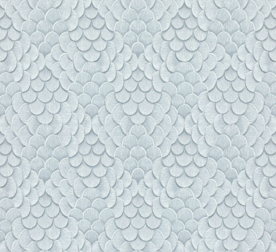 Vliesová tapeta na zeď, zeleno-šedá, 3D vzor, 35813, Papis Loveday Fashion Icon, Marburg - Marburg