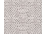 Vliesová tapeta na zeď, šedo-béžová, 3D vzor, 35812, Papis Loveday Fashion Icon, Marburg